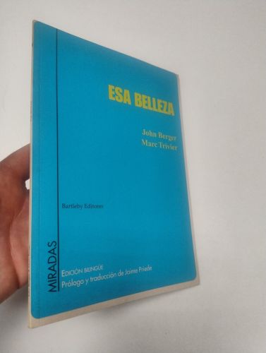 Portada del llibre de Esa belleza