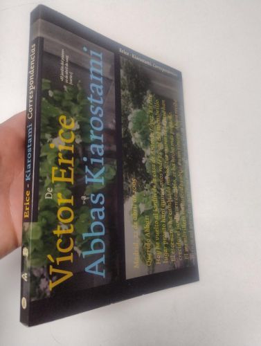 Portada del llibre de Erice - Kiarostami. Correspondencias