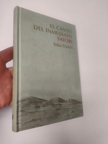 Portada del llibre de El canto del inmediato satori