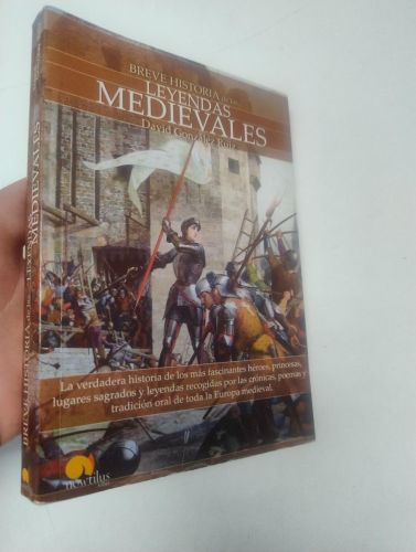 Portada del libro de Breve historia de las leyendas medievales
