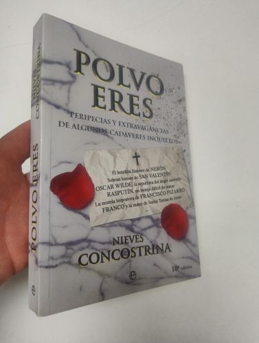 Portada del libro de Polvo eres