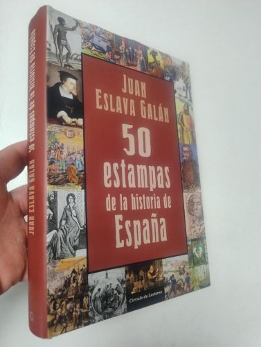 Portada del libro de 50 ESTAMPAS DE LA HISTORIA DE ESPAÑA