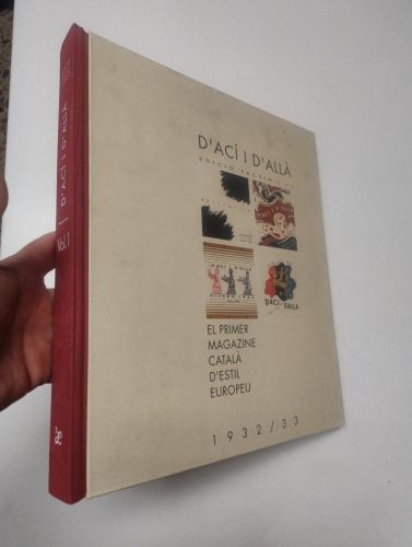 Portada del libro de D'ACÍ I D'ALLÀ. Edició facsímil / 1. 1932/33