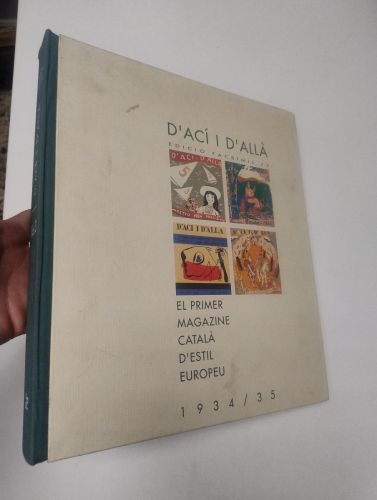 Portada del libro de D'ACÍ I D'ALLÀ. Edició facsímil / 3. 1934/35