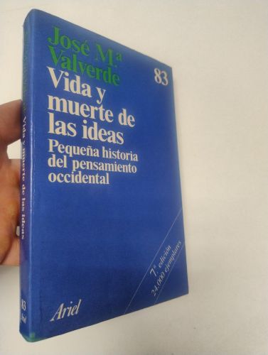 Portada del libro de Vida y muerte de las ideas