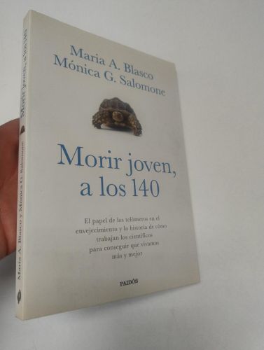 Portada del libro de Morir joven, a los 140