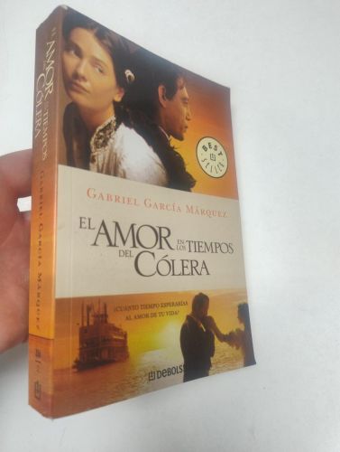 Portada del libro de El amor en los tiempos del cólera
