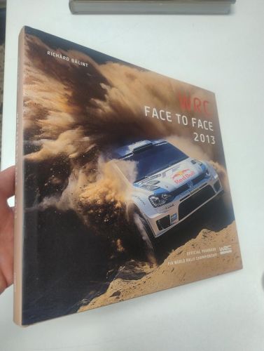 Portada del libro de WRC. FACE TO FACE. 2013