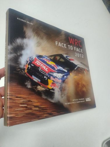 Portada del libro de WRC. FACE TO FACE. 2012