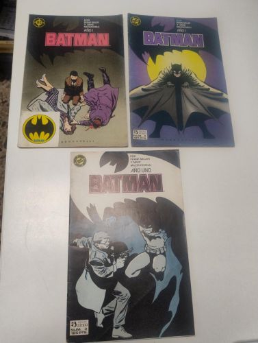 Portada del libro de BATMAN. AÑO I. NÚMEROS 1, 2 Y 3