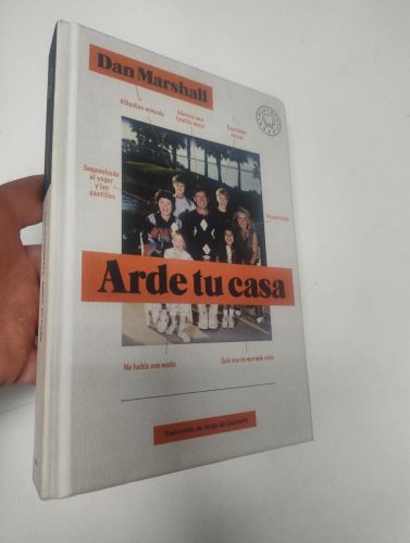 Portada del libro de Arde tu casa