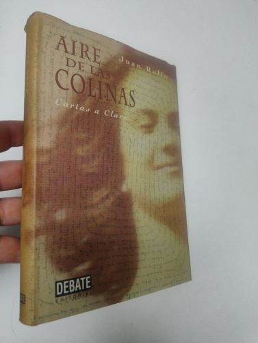 Portada del libro de Aire de las colinas, cartas a Clara