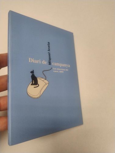 Portada del libro de Diari de campanya (dedicado por el autor)