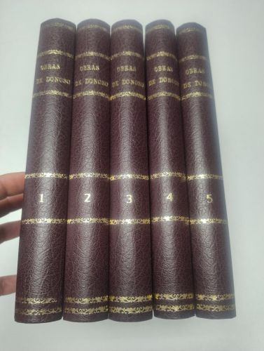 Portada del libro de Obras de Don Juan Donoso Cortés