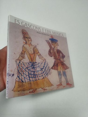 Portada del llibre de Es gascons e era musica