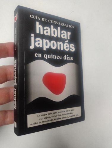 Portada del llibre de Hablar japonés em quince días