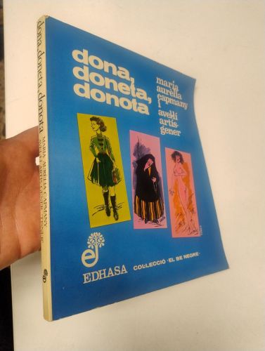 Portada del libro de Dona, doneta, donota