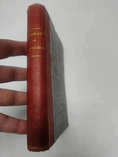 Portada del llibre de Obras escogidas de Napoleón