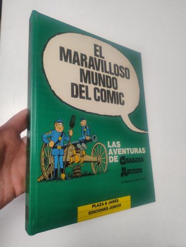 Portada del libro de El maravilloso mundo del cómic, 4. Las aventuras de Casacas Azules