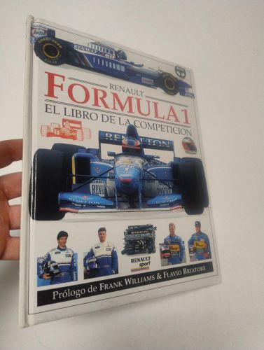 Portada del libro de Renault. Formula 1. El libro de la competición