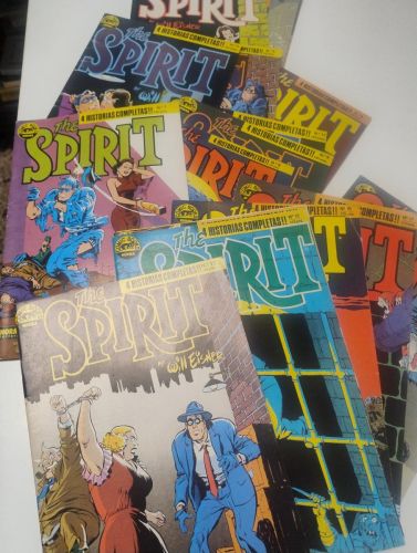 Portada del libro de Lote 18 números The Spirit (1-17 y 19)