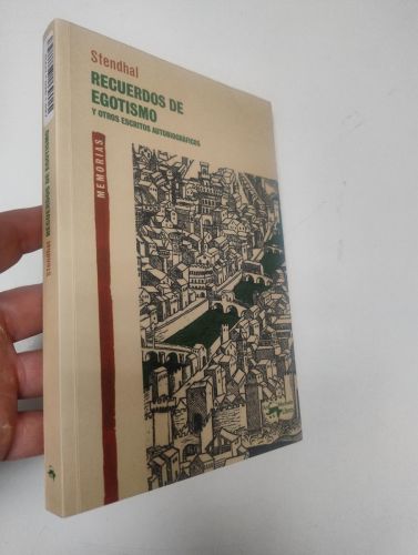 Portada del libro de Recuerdos de egotismo