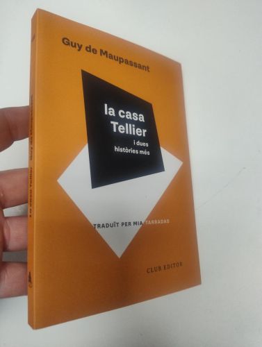 Portada del libro de La casa Tellier i dues històries més
