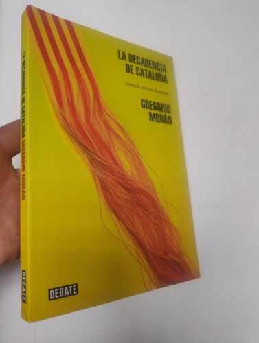 Portada del libro de La decadencia de Cataluña