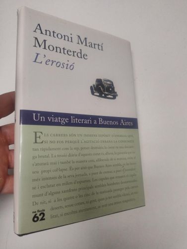 Portada del libro de L'erosió