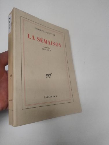Portada del libro de La Semaison: Carnets 1954-1979