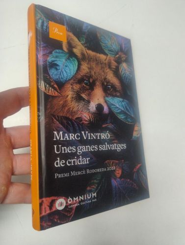 Portada del libro de Unes ganes salvatges de cridar