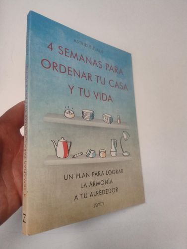 Portada del libro de 4 semanas para ordenar tu casa y tu vida