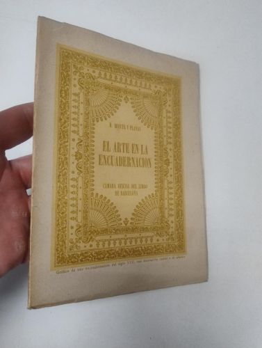 Portada del libro de El arte de la encuadernación