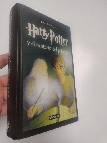 Portada del libro de Harry Potter y el misterio del príncipe (1ª edición)