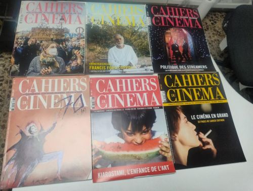 Portada del libro de Lote 11 revistas Cahiers du Cinéma. Año 2021 completo