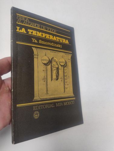 Portada del libro de La temperatura