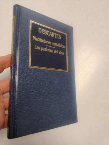 Portada del libro de Pasiones del alma ; Meditaciones metafísicas