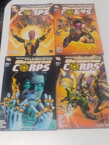 Portada del libro de Green Lantern: La guerra de los Sinestro Corps (4 números, completo)