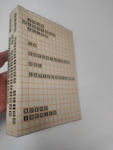 Portada del libro de La estabilidad del latifundismo