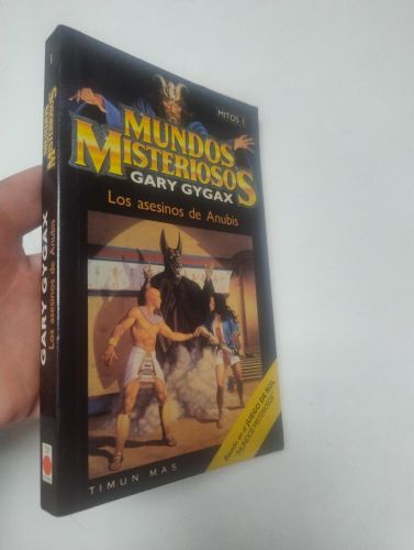 Portada del libro de Los asesinos de Anubis. Mundos misteriosos