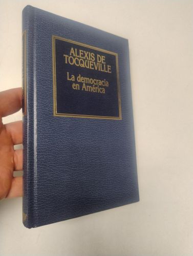 Portada del libro de La democracia en América