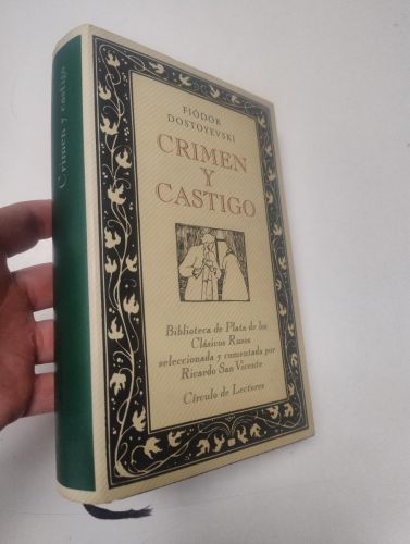 Portada del libro de Crimen y castigo