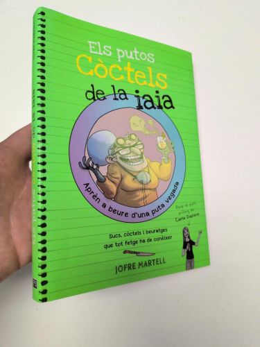 Portada del libro de Els putos còctels de la iaia