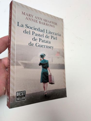 Portada del libro de La Sociedad Literaria del Pastel de Piel de Patata de Guernsey