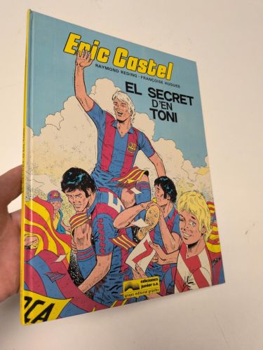 Portada del libro de Eric Castel. 6. El secret d'en Toni