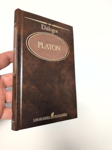 Portada del libro de Diálogos (Apología de Sócrates, Critón, Laques, Fedón)