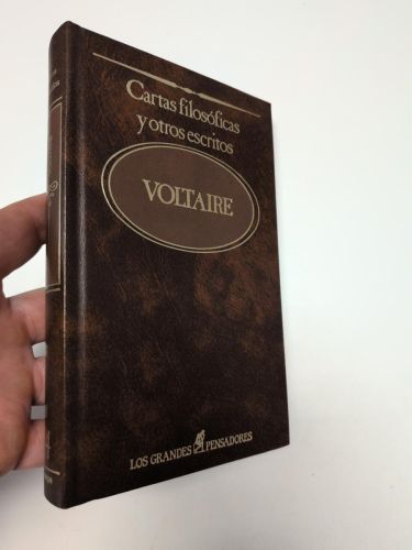 Portada del libro de Cartas filosóficas y otros escritos