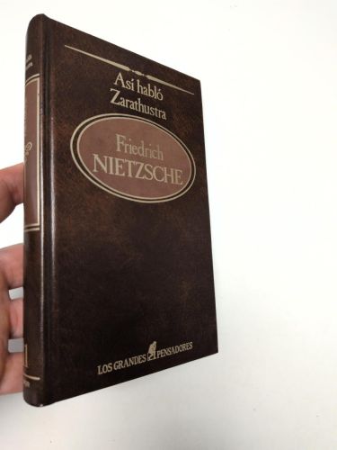 Portada del libro de Así habló Zarathustra