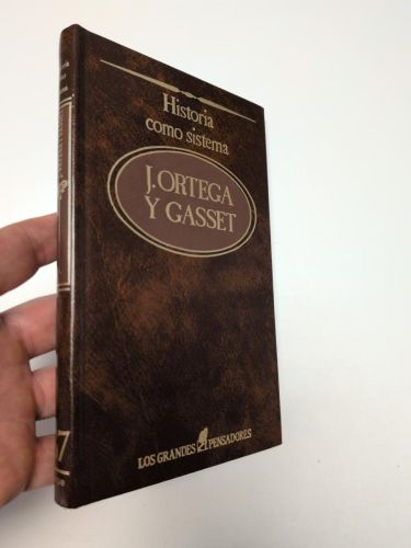 Portada del libro de Historia como sistema 