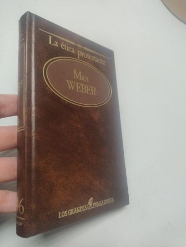Portada del libro de La ética protestante